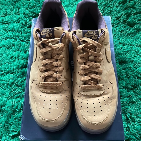 Nike AF 1 low Retro. Wheat/Mocha. Size 9 - Picture 1 of 5